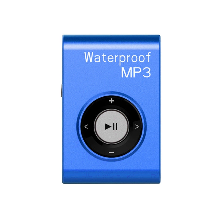 C26 IPX8 Waterproof Swimming Diving Sports MP3 Music Player with Clip & Earphone, Support FM, Memory:4GB(Blue) - MP3 Player by PMC Jewellery | Online Shopping South Africa | PMC Jewellery | Buy Now Pay Later Mobicred