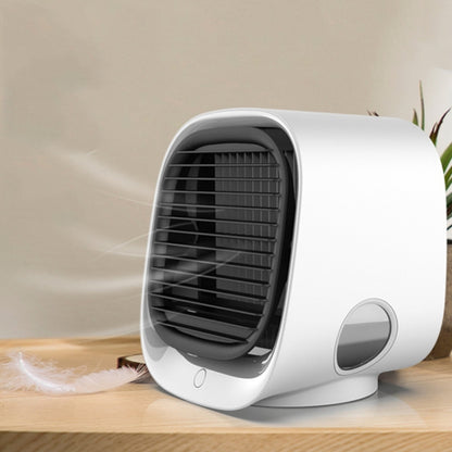 Mini Multifunctional Humidification Aromatherapy Fan Portable Office Home Desktop Air Conditioner Fan(Sky White) - Electric Fans by PMC Jewellery | Online Shopping South Africa | PMC Jewellery | Buy Now Pay Later Mobicred