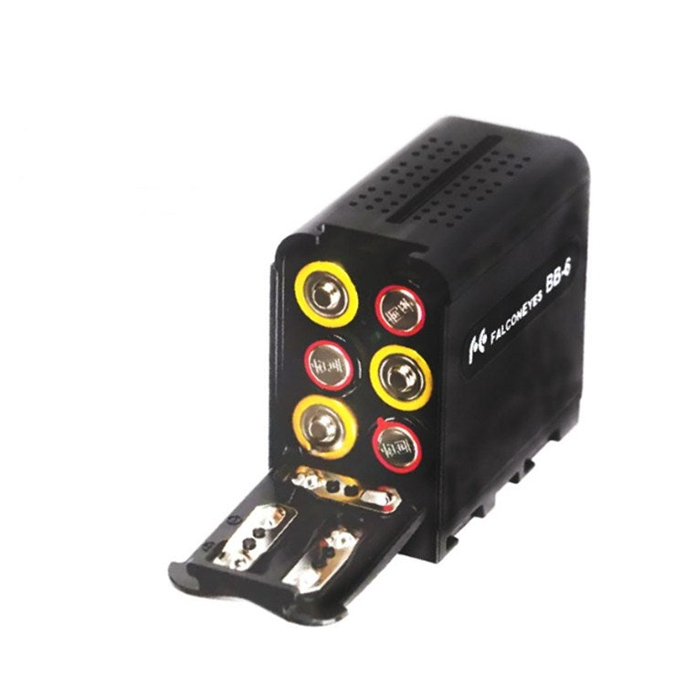 BB-6 AA Battery Box To F970 Box Universal Battery Box for LED Camera Light Fill Light - Battery Storage Box by PMC TechLife | Online Shopping South Africa | PMC TechLife | Buy Now Pay Later Mobicred