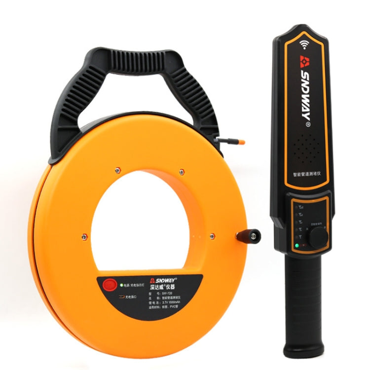 SNDWAY Pipe Scanner Thickness PVC Pipe Blockage Width Measuring Instrument, Specification:SW730 Standard (30 meters) - free shipping - PMC Jewellery - Order now!