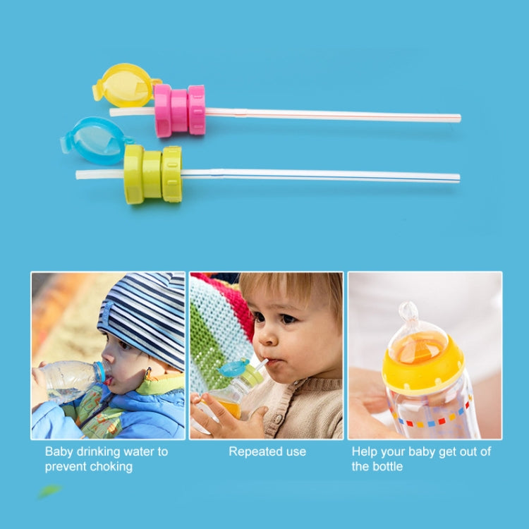 Children Portable Bottled Drinks Anti-overflow Anti-squash Replacement Straw Cap(Green) - Drinking Tools by PMc TechLife | Online Shopping South Africa | PMc TechLife | Buy Now Pay Later Mobicred