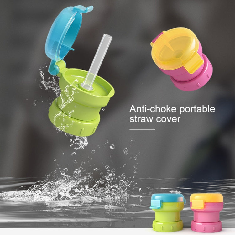 Children Portable Bottled Drinks Anti-overflow Anti-squash Replacement Straw Cap(Blue) - Drinking Tools by PMc TechLife | Online Shopping South Africa | PMc TechLife | Buy Now Pay Later Mobicred