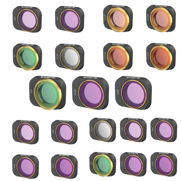 6 PCS / Set MCUV+CPL+ND4+ND8+ND16+ND32 Sunnylife MM3-FI411 For Mini 3 Pro Adjustable Filter - free shipping - PMC TechLife - Order now!