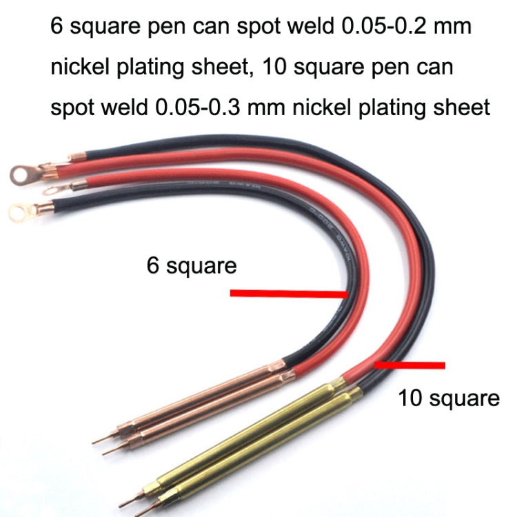 Model Airplane Battery Version 12V Digital Display DIY Battery Spot Welding Machine Pen Control, Style:10 Square Pen - Others by PMC TechLife | Online Shopping South Africa | PMC TechLife | Buy Now Pay Later Mobicred