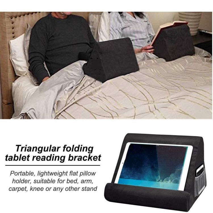 Laptop Holder Tablet Pillow Multifunction Laptop Cooling Pad Rest Cushion(Lake Blue) - Laptop Stand by PMC TechLife | Online Shopping South Africa | PMC TechLife | Buy Now Pay Later Mobicred