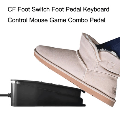 FS2020TU CF Foot Switch Foot Pedal Keyboard Control Mouse Game Combo Pedal(Photoelectric Mute) - Other by Pcsensor | Online Shopping South Africa | PMC Jewellery | Buy Now Pay Later Mobicred