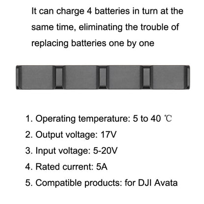 Original DJI Avata Charge Housekeeper 4 Batteries Charger -  by DJI | Online Shopping South Africa | PMC Jewellery