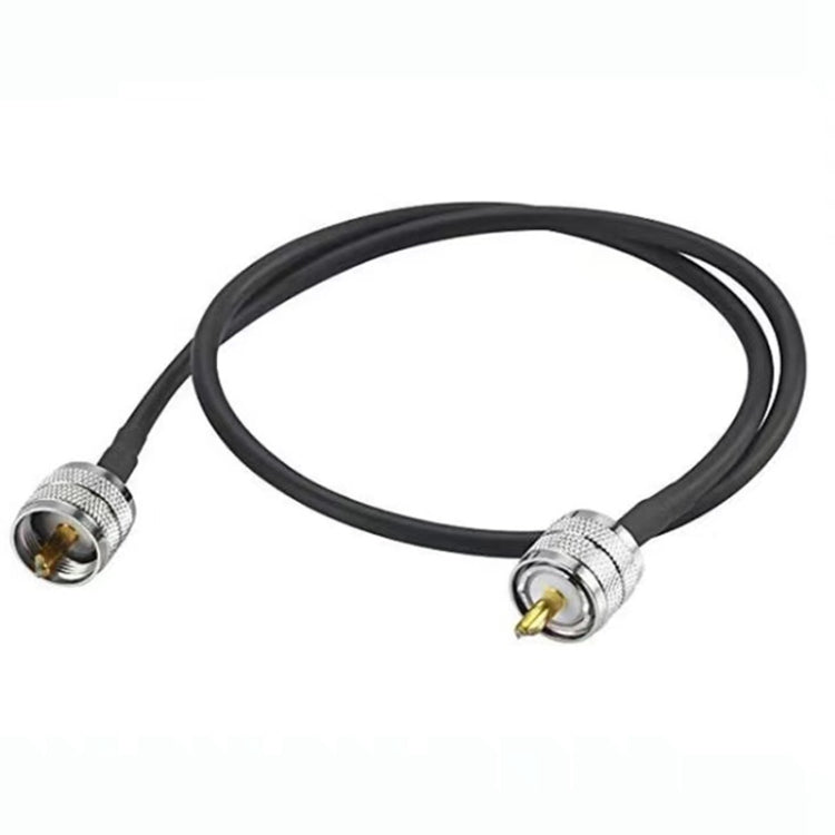 UHF Male To UHF Male RG58 Coaxial Adapter Cable, Cable Length:10m - Connectors by PMC Jewellery | Online Shopping South Africa | PMC Jewellery | Buy Now Pay Later Mobicred