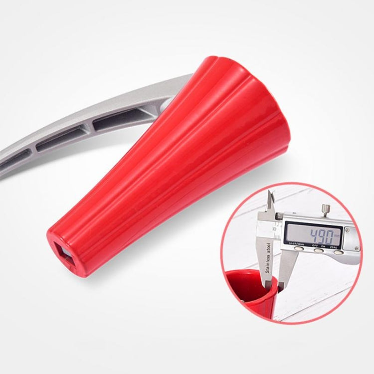 Zinc Alloy Funnel Shape Nut Nutcracker Sheller Walnut Opener Cutter Clamp Plier Kitchen Tools gadgets(Red) - Food Clips & Clips by PMC Jewellery | Online Shopping South Africa | PMC Jewellery | Buy Now Pay Later Mobicred