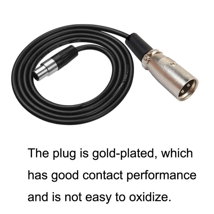 Xlrmini Caron Male To Mini Female Balancing Cable For 48V Sound Card Microphone Audio Cable, Length:5m - Microphone Audio Cable & Connector by PMC Jewellery | Online Shopping South Africa | PMC Jewellery | Buy Now Pay Later Mobicred