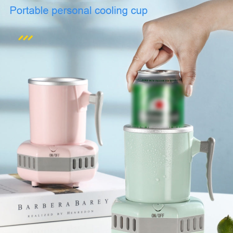 Fast Cooling Cup Mini Chilled Drinks Juice Desktop Quick-Freeze Cooling Drinks Cup, CN Plug(Green) - Refrigerators & Accessories by PMC Jewellery | Online Shopping South Africa | PMC Jewellery | Buy Now Pay Later Mobicred