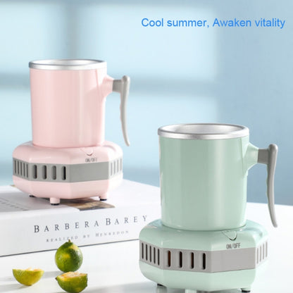 Fast Cooling Cup Mini Chilled Drinks Juice Desktop Quick-Freeze Cooling Drinks Cup, CN Plug(Green) - Refrigerators & Accessories by PMC Jewellery | Online Shopping South Africa | PMC Jewellery | Buy Now Pay Later Mobicred