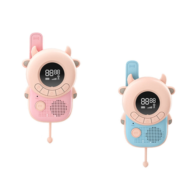 K22 Children Voice Transmission Walkie-Talkie Handheld Wireless Communication Outdoor Parent-Child Interactive Educational Toys, Style: Without Battery(Cow) - Children by PMC Jewellery | Online Shopping South Africa | PMC Jewellery | Buy Now Pay Later Mobicred