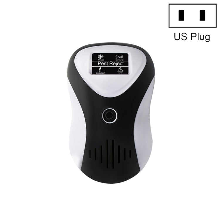 Ultrasonic Multifunctional Mouse Repeller Energy-Saving Silent Insect Repeller, Plug Type:US Plug(Black White) - Repellents by PMC TechLife | Online Shopping South Africa | PMC TechLife | Buy Now Pay Later Mobicred