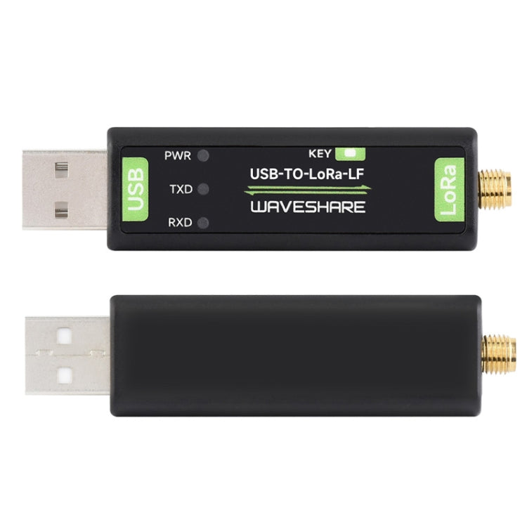 2pcs Waveshare 24513 USB To LoRa Data Transfer Module Based On SX1262 LF Version Using TCXO Crystal Oscillator - free shipping - PMC Jewellery - Order now!