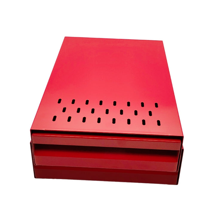 Stainless Steel Drawer Type Coffee Grounds Box Coffee Machine Supporting Equipment(Red) - free shipping - PMC TechLife - Order now!