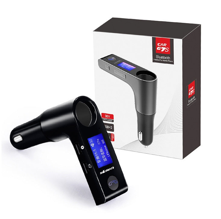 G7S Car Hands-free Bluetooth MP3 Player FM Transmitter With LCD Display - Bluetooth Car Kits by PMC TechLife | Online Shopping South Africa | PMC TechLife | Buy Now Pay Later Mobicred