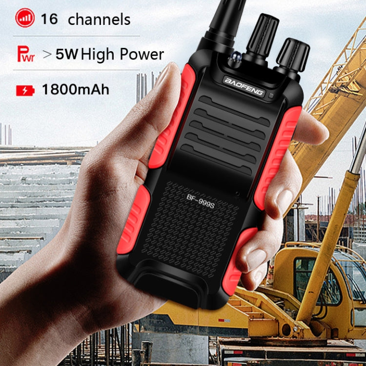 Baofeng BF-999 Handheld Outdoor FM high-power Walkie-talkie, Plug Specifications:US Plug - Handheld Walkie Talkie by BaoFeng | Online Shopping South Africa | PMC Jewellery | Buy Now Pay Later Mobicred