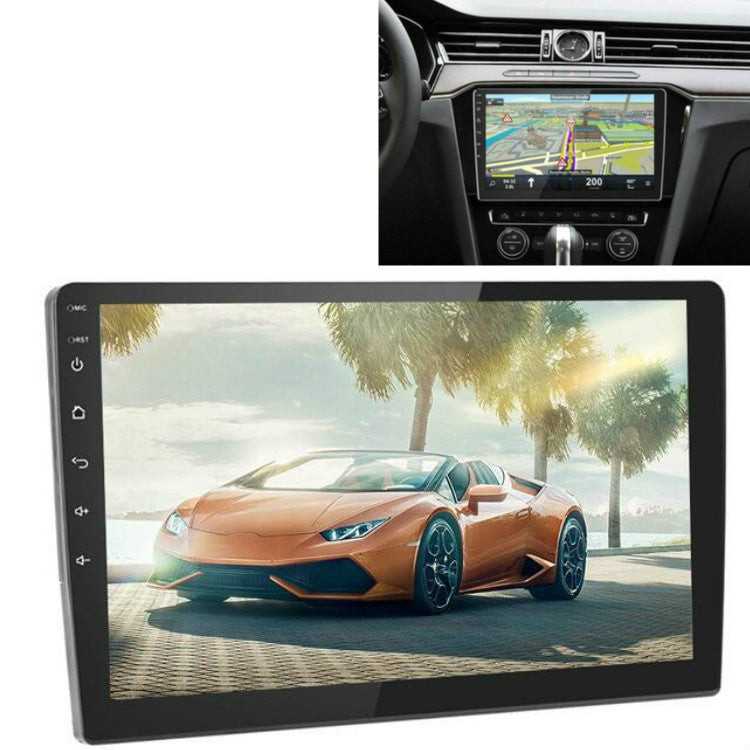 Universal Machine Android Smart Navigation Car Navigation DVD Reversing Video Integrated Machine, Size:10inch 1+16G, Specification:Standard+4 Lights Camera - Car DVD by PMC TechLife | Online Shopping South Africa | PMC TechLife | Buy Now Pay Later Mobicred
