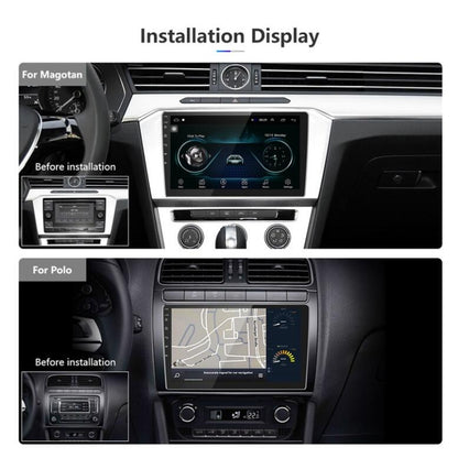 Universal Machine Android Smart Navigation Car Navigation DVD Reversing Video Integrated Machine, Size:10inch 2+16G, Specification:Standard+4 Lights Camera - Car DVD by PMC Jewellery | Online Shopping South Africa | PMC Jewellery | Buy Now Pay Later Mobicred