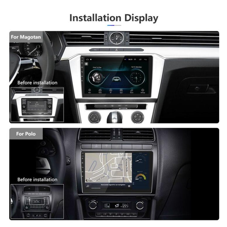Universal Machine Android Smart Navigation Car Navigation DVD Reversing Video Integrated Machine, Size:10inch 2+16G, Specification:Standard+12 Lights Camera - Car DVD by PMC TechLife | Online Shopping South Africa | PMC TechLife | Buy Now Pay Later Mobicred