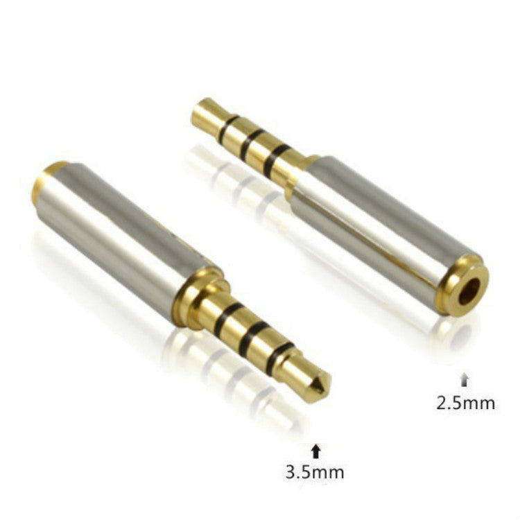 10 PCS 2.5 Four-level Revolution to 3.5 Female Adapter Mobile Phone Headset Adapter - Audio Adapter by PMC TechLife | Online Shopping South Africa | PMC TechLife