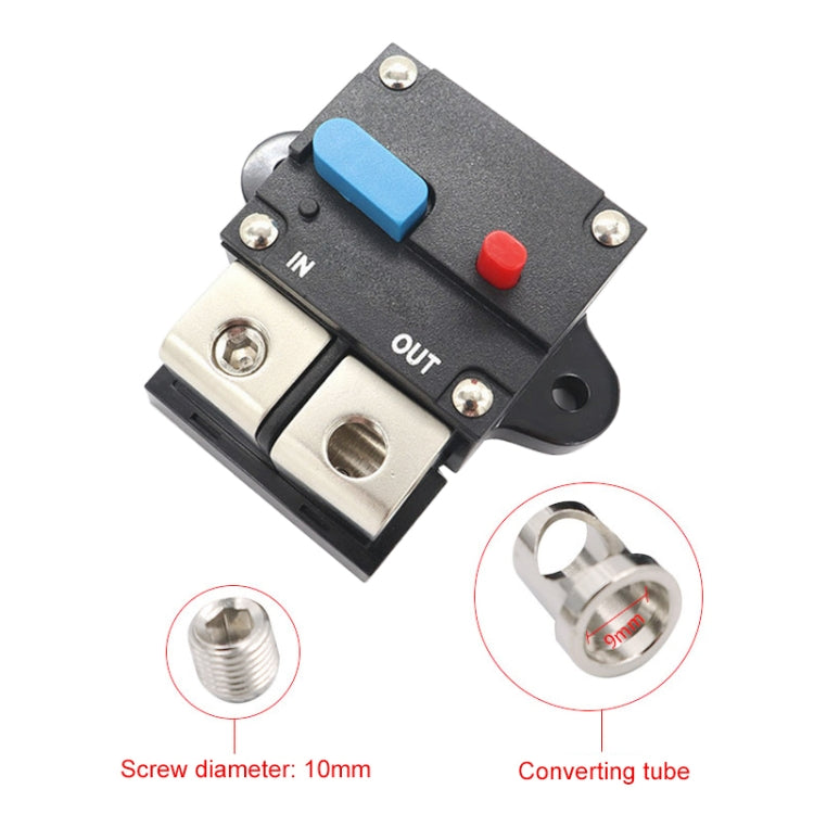 50A Auto Circuit Breaker Car Audio Fuse Holder Power Insurance Automatic Switch(Blue) - free shipping - PMC TechLife - Order now!