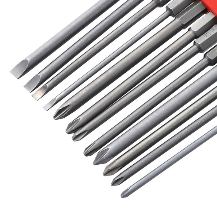 12 PCS / Set Screwdriver Bit With Magnetic S2 Alloy Steel Electric Screwdriver, Specification:6 - free shipping - PMC TechLife - Order now!