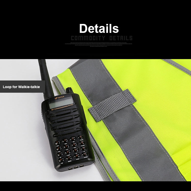 Multi-pockets Safety Vest Reflective Workwear Clothing, Size:M-Chest 112cm(Green) - Reflective Safety Clothing by PMC Jewellery | Online Shopping South Africa | PMC Jewellery | Buy Now Pay Later Mobicred
