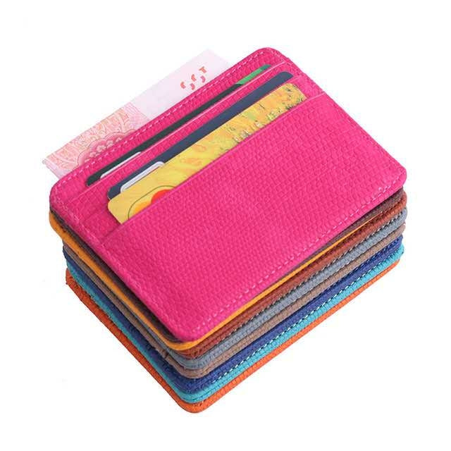Lizard Pattern PU Leather Bank Card Set Card Package(Yellow) - Card & Passport Bags by PMC TechLife | Online Shopping South Africa | PMC TechLife | Buy Now Pay Later Mobicred