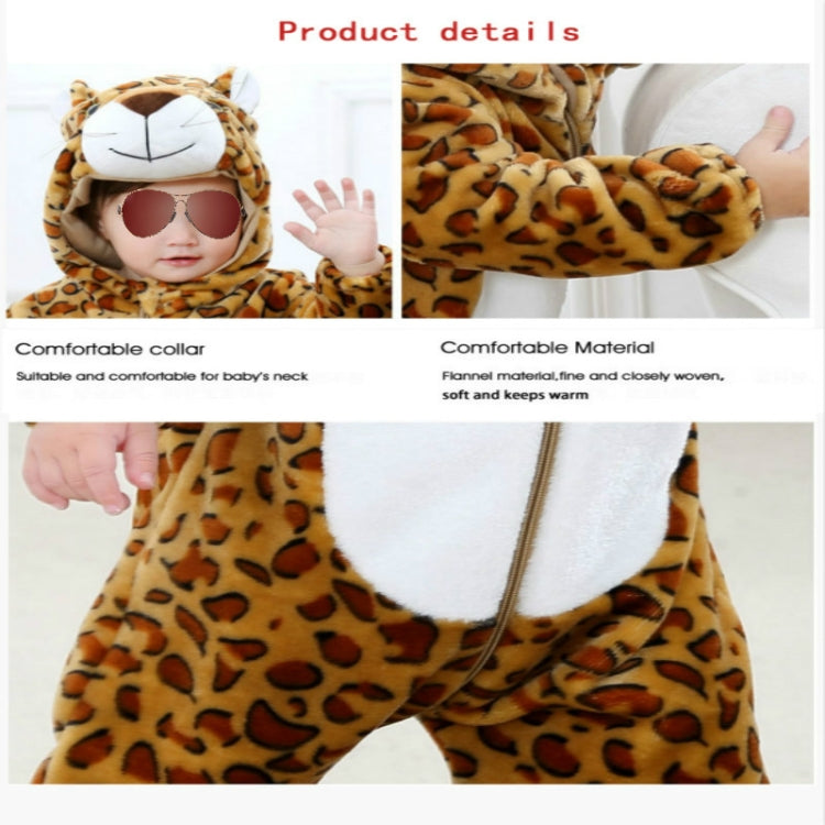 Babies Cartoon Animal Shape Flannel Jumpsuit Romper, Size:100CM(Duck) - Baby Clothing by PMC Jewellery | Online Shopping South Africa | PMC Jewellery | Buy Now Pay Later Mobicred