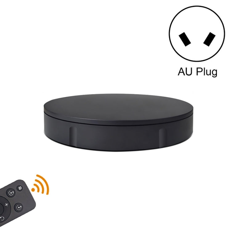 30cm Remote Control Speed Electric Turntable Sample Display Stand, Specification:AU Plug(Black) -  by PMC TechLife | Online Shopping South Africa | PMC TechLife | Buy Now Pay Later Mobicred