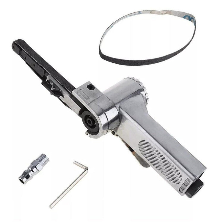 Pneumatic Belt Machine Pneumatic Sander Ring Belt Machine Polisher, Size:33x1cm - Abrasive Tools & Accessories by PMc TechLife | Online Shopping South Africa | PMc TechLife | Buy Now Pay Later Mobicred