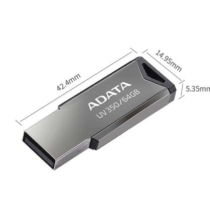 ADATA UV350 Car Speaker Office Storage USB3.2 U Disk, Capacity: 128GB - USB Flash Drives by ADATA | Online Shopping South Africa | PMC Jewellery | Buy Now Pay Later Mobicred