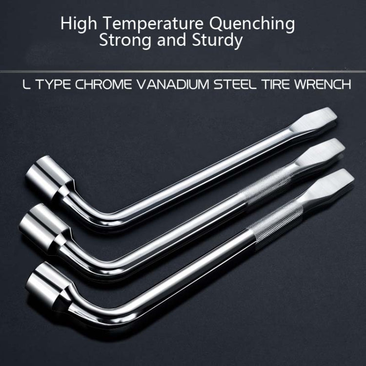 L-Type Car Tire Removal Tool Tire Wrench Socket Wrench, Specification: 21mm - Hand Tool Sets by PMC TechLife | Online Shopping South Africa | PMC TechLife | Buy Now Pay Later Mobicred