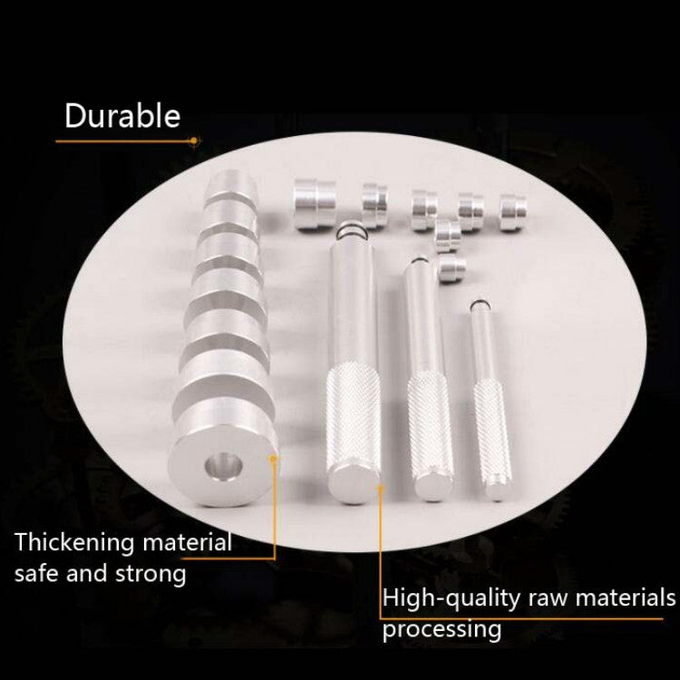17 In 1 Small Aluminum Alloy Bearing Disassembly Tool Bearing Installation Extractor(Blue) - Hand Tool Sets by PMC TechLife | Online Shopping South Africa | PMC TechLife