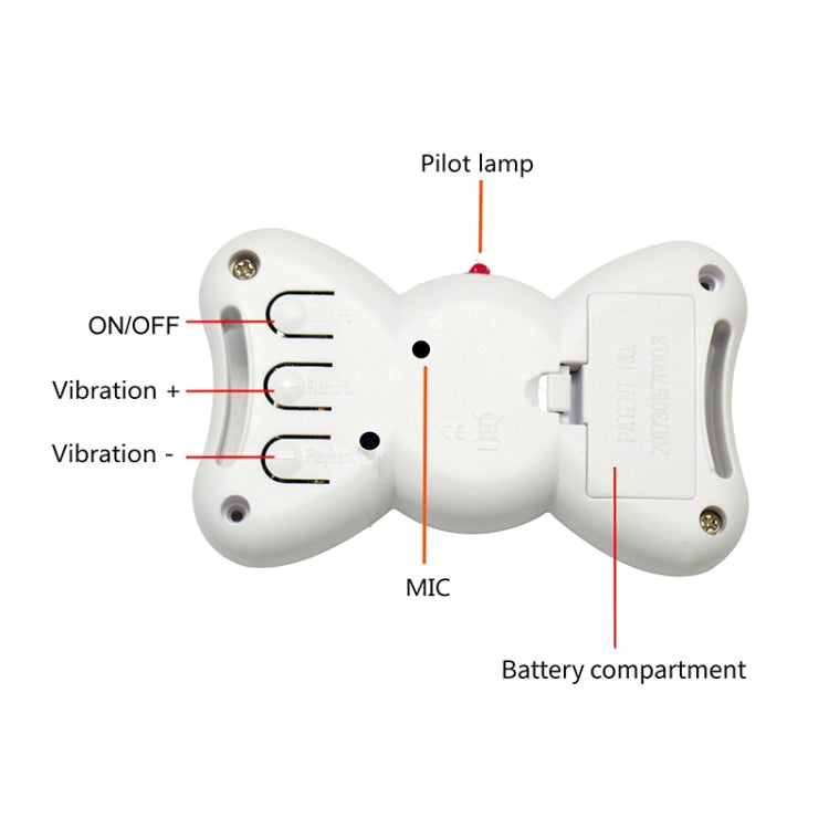 Automatic Voice Control Bark Arrester Collar Pet Supplies Trainer(Orange) - Training Aids by PMC TechLife | Online Shopping South Africa | PMC TechLife | Buy Now Pay Later Mobicred