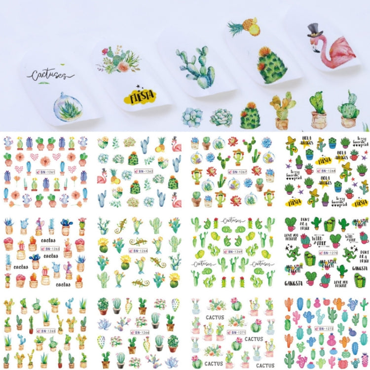 Nail Art Stickers Small Fresh Dream Catcher Stickers(BN1261-1272) - free shipping - PMC Jewellery - Order now!