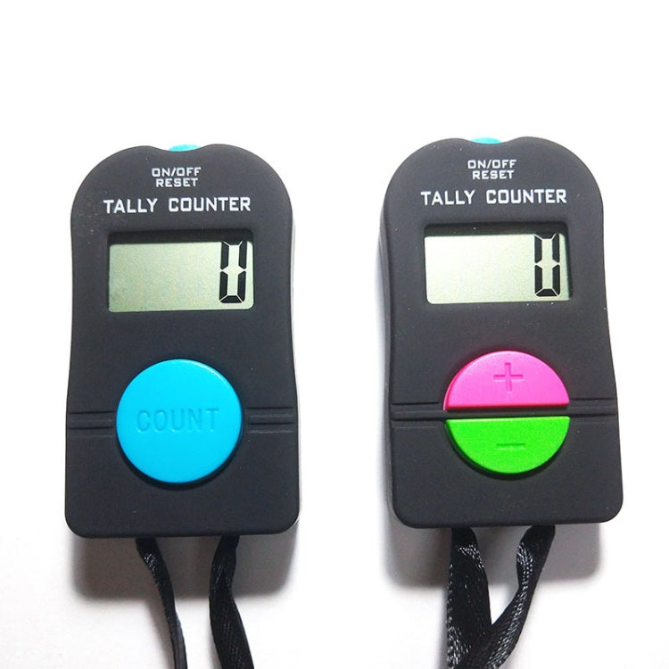 Large-Screen Electronic Digital Display Counter Manual Counter with Lanyard(Can Add or Subtract) - Pedometer by PMc TechLife | Online Shopping South Africa | PMc TechLife | Buy Now Pay Later Mobicred