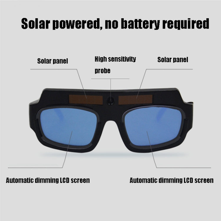 TX-012 Welding Anti-Ultraviolet And Anti-Glare Auto-Dimming Welding Goggles - Workplace Safety Supplies by PMC TechLife | Online Shopping South Africa | PMC TechLife | Buy Now Pay Later Mobicred