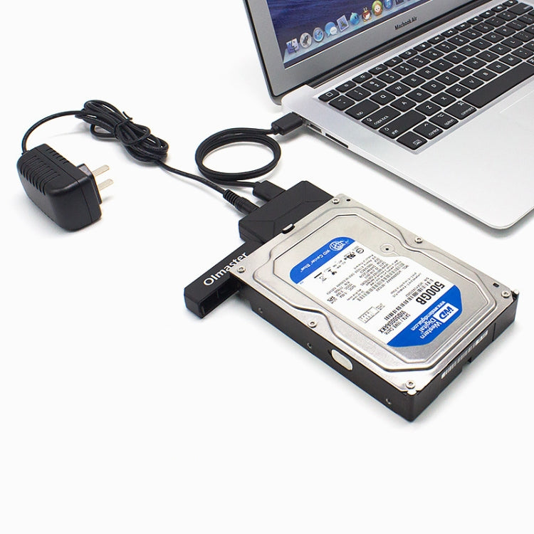 Olmaster External Notebook Hard Drive Adapter Cable Easy Drive Cable USB3.0 to SATA Converter, Style:Hard Disk Dedicated, Size:3.5 Inch (US Plug) - free shipping - PMC Jewellery - Order now!