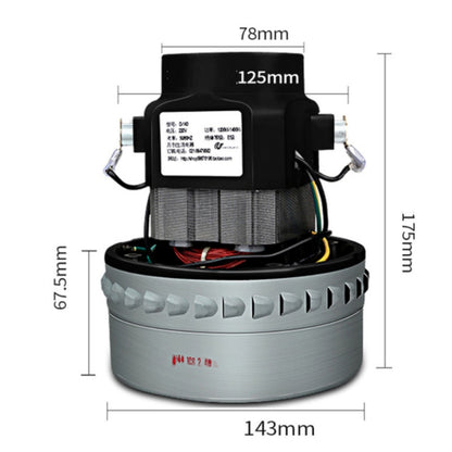 Vacuum Cleaner Motor 1500W for Jieba BF501/502/X-YB1000 - Other Accessories by PMC Jewellery | Online Shopping South Africa | PMC Jewellery | Buy Now Pay Later Mobicred