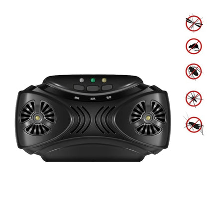 DC-9010 USB Charging Ultrasonic Mosquito Repellent Portable Insect Repellent(Black) - Repellents by PMC Jewellery | Online Shopping South Africa | PMC Jewellery | Buy Now Pay Later Mobicred