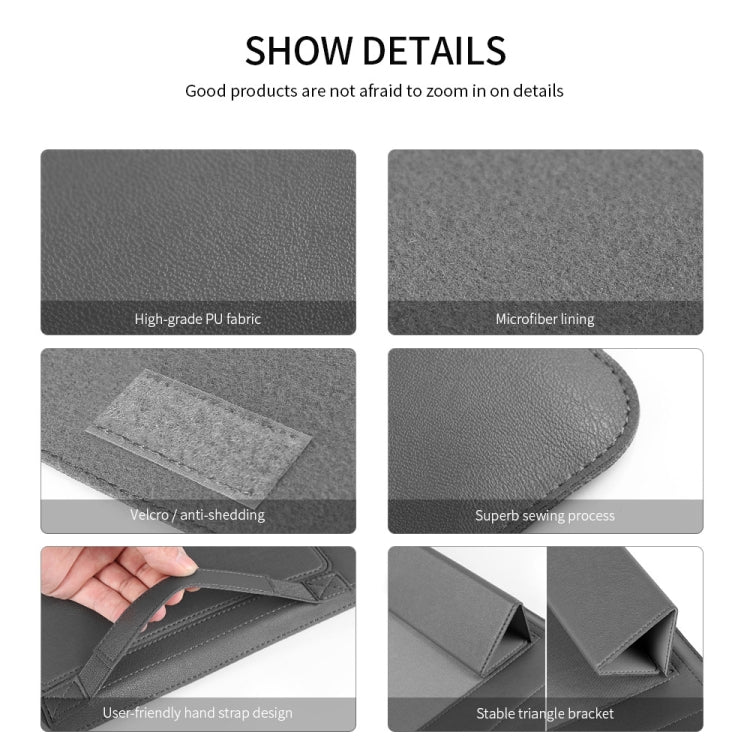 A2 4 in 1 Computer Bracket Liner Bag Storage Bag, Size:13/14 inch(Green) - 14.1 inch by PMC TechLife | Online Shopping South Africa | PMC TechLife | Buy Now Pay Later Mobicred