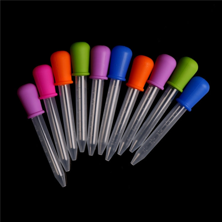 3 PCS 5ML Clear Silicone Small Plastic Feeding Medicine Liquid Graduated Pipette Dropper, Size: 12 x 2cm - Baby Care by PMC TechLife | Online Shopping South Africa | PMC TechLife | Buy Now Pay Later Mobicred