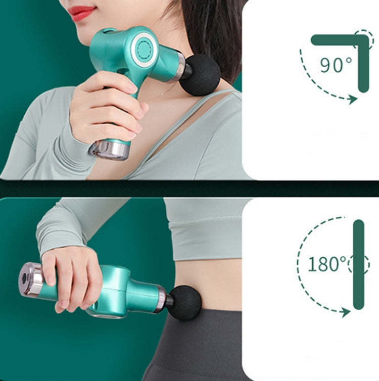 Fascia Gun Pocket Electric Shock Gun  Muscle Massage Gun, Specification: Folding (Blue) - free shipping - PMC TechLife - Order now!