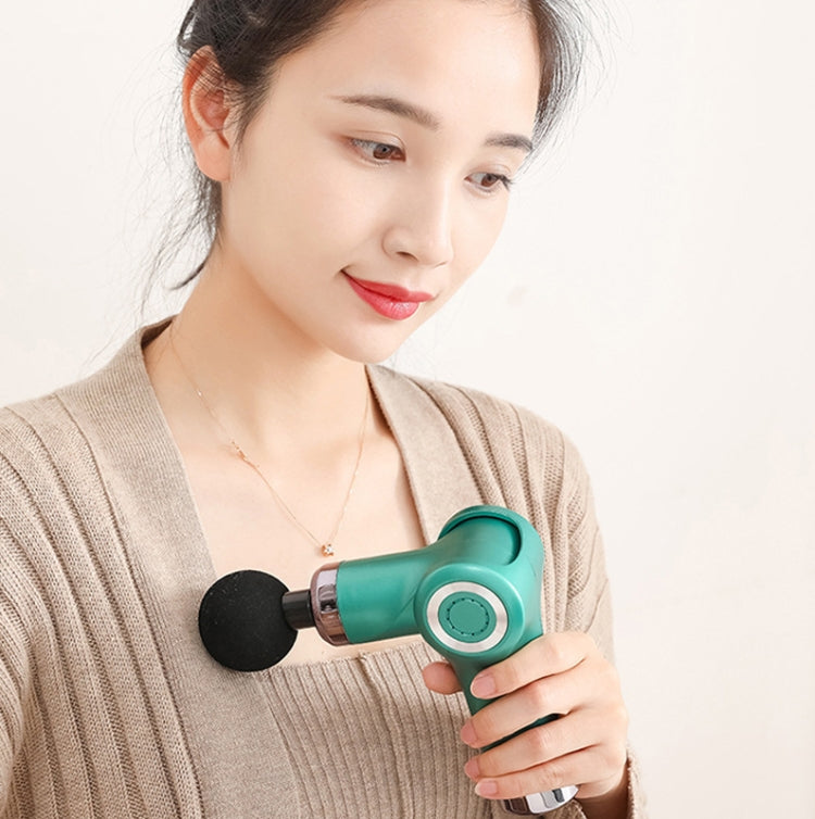 Fascia Gun Pocket Electric Shock Gun  Muscle Massage Gun, Specification: Folding (Blue) - free shipping - PMC TechLife - Order now!