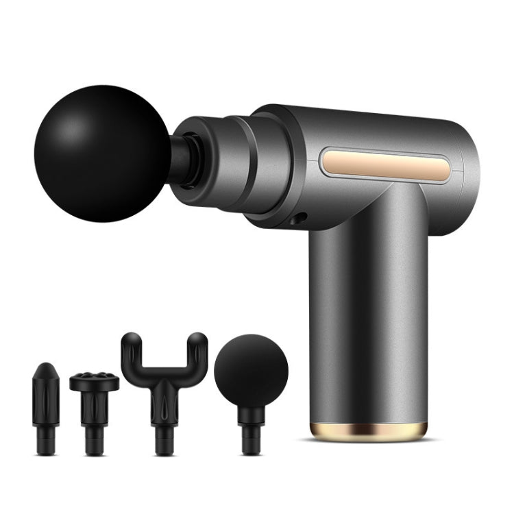 Fascia Gun Pocket Electric Shock Gun  Muscle Massage Gun, Specification: Classic Mini (Grey) - free shipping - PMC TechLife - Order now!