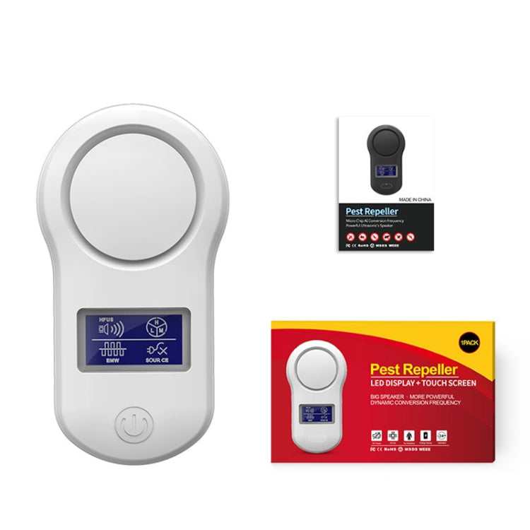 BG-305 Display Ultrasonic Insect Repellent, Product specifications: US Plug(White) - Repellents by PMC TechLife | Online Shopping South Africa | PMC TechLife | Buy Now Pay Later Mobicred