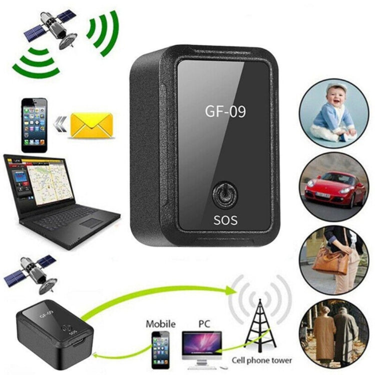 GF09 2G Portable Car GPS Locator Children Pet Anti-Lost Tracker - Personal Tracker by PMC TechLife | Online Shopping South Africa | PMC TechLife | Buy Now Pay Later Mobicred